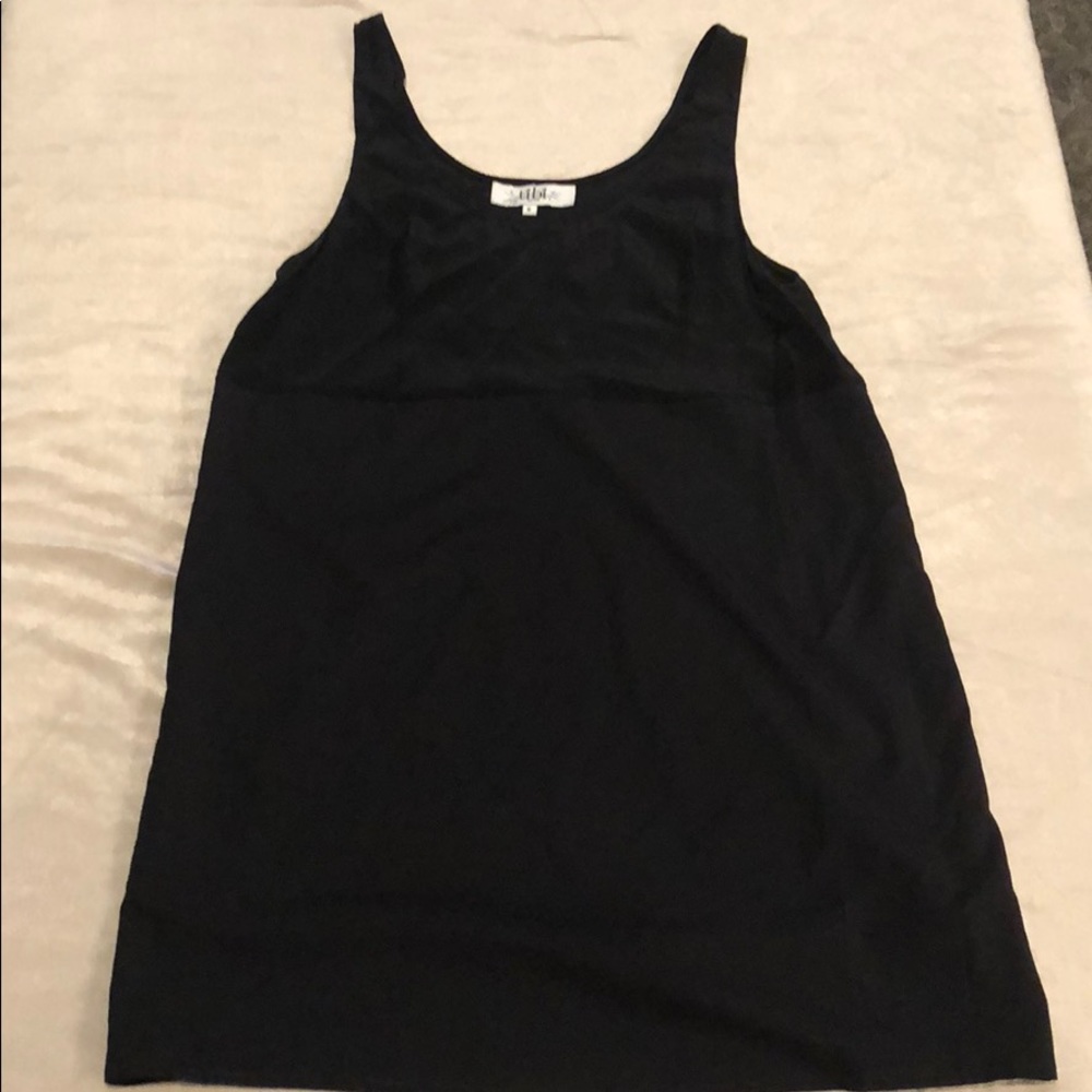 Tibi Silk Racerback Shift Dress - Picture 4 of 7